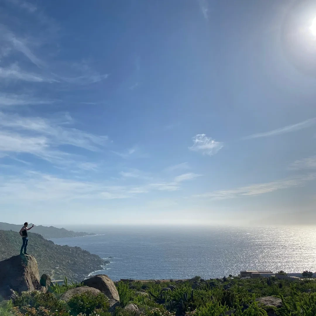 Vista panorámica al Pacífico