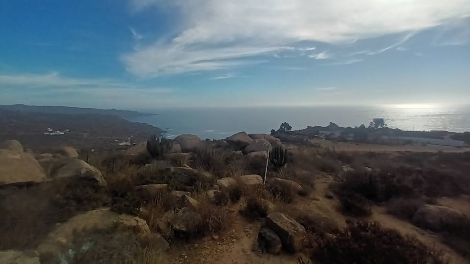 Atardecer sobre el Pacífico